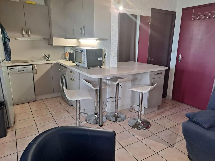 Appartement Le Florid Cap D'Agde, T2 , 4 Pers, 200M Plage, Terrasse Extérieur photo